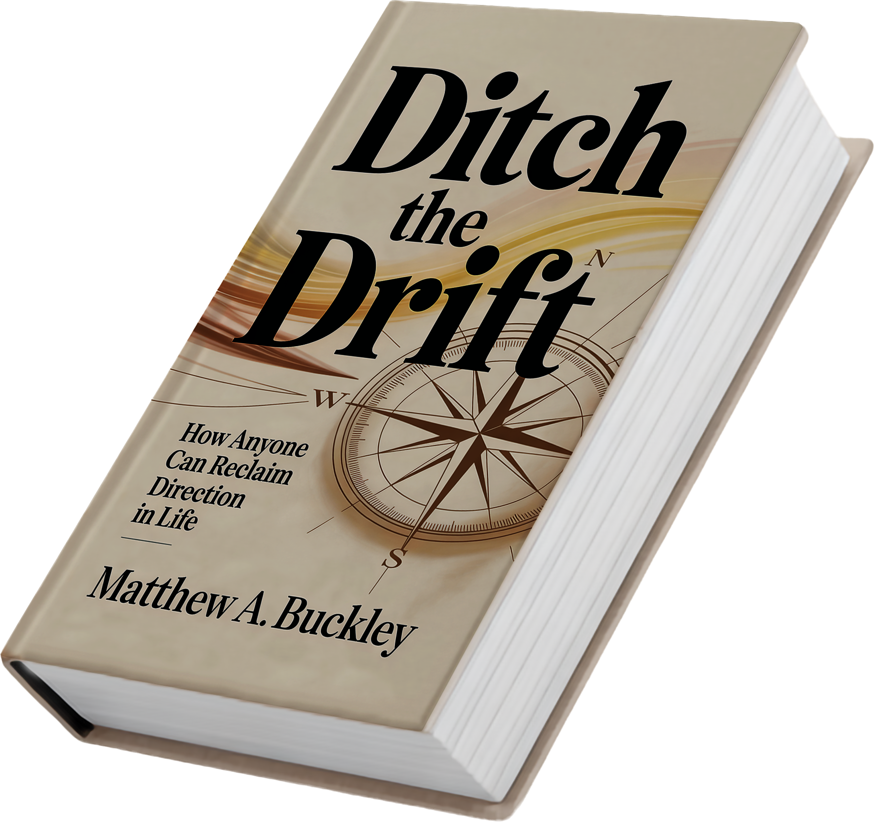 Ditch the Drift Hardcover Mockup